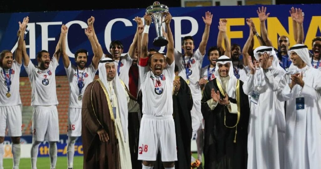الكويت بطل كأس الاتحاد الاسيوي