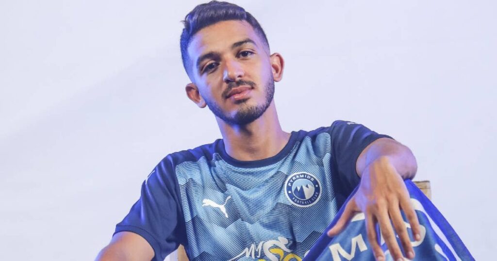 سيف جعفر بقميص نادي بيراميدز
