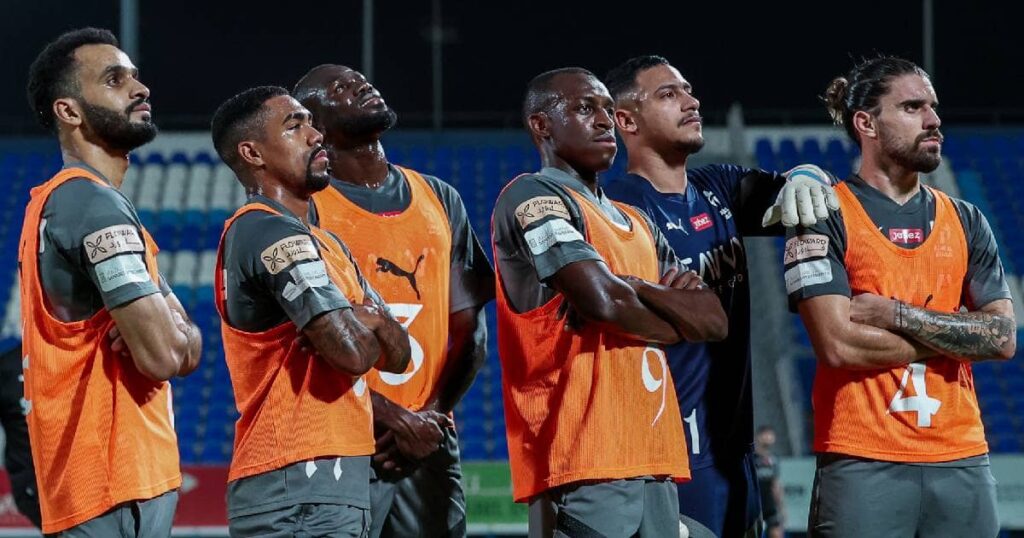 لاعبو نادي الهلال السعودي