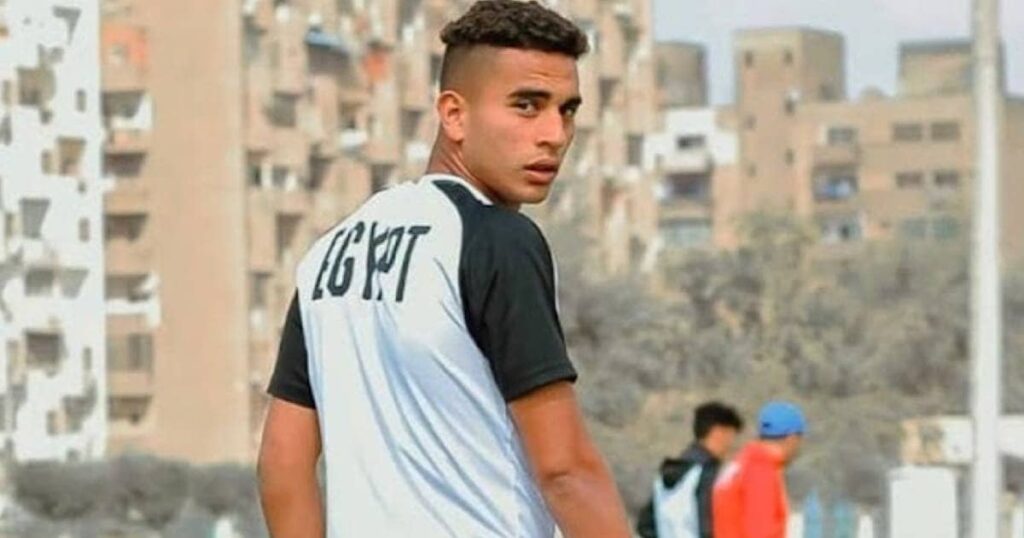 محمد حمدي الظهير الأيسر لفريق إنبي ولاعب منتخب مصر الأوليمبي