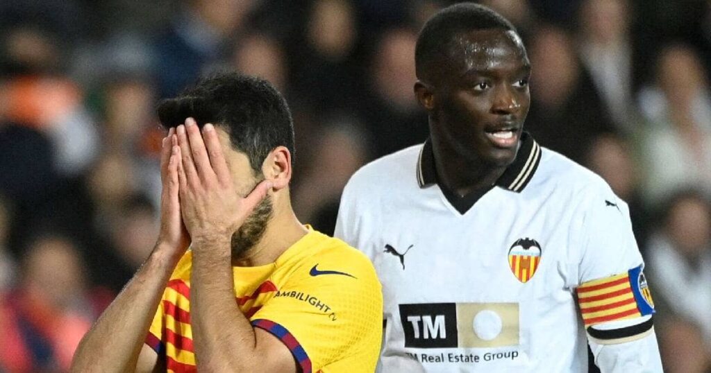 حسرة جوندوجان بعد تعادل برشلونة مع فالنسيا