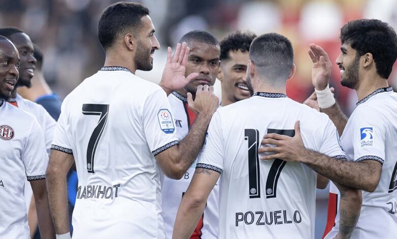 مشاهدة مباراة الجزيرة وعجمان في الدوري الإماراتي