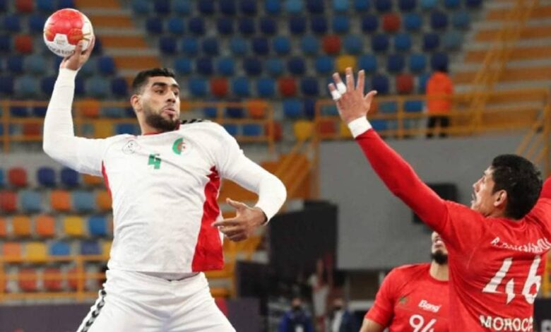 كرة يد.. صورة من مقابلة المغرب والجزائر
