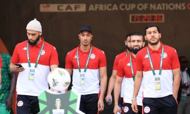 لاعبو منتخب تونس لكرة القدم