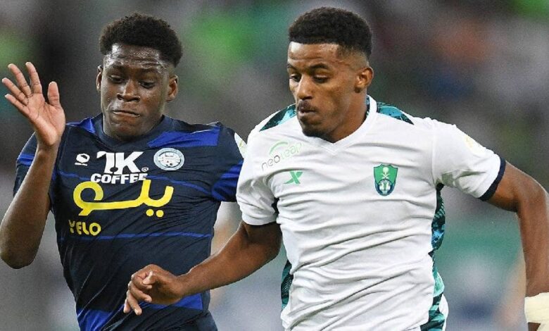 نتيجة مباراة الاخدود والأهلي في الدوري السعودي