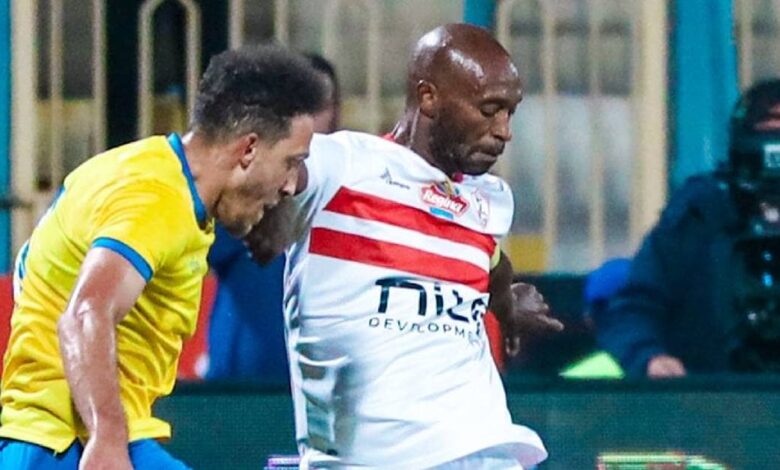 شيكابالا - صورة من مباراة الزمالك والاسماعيلي