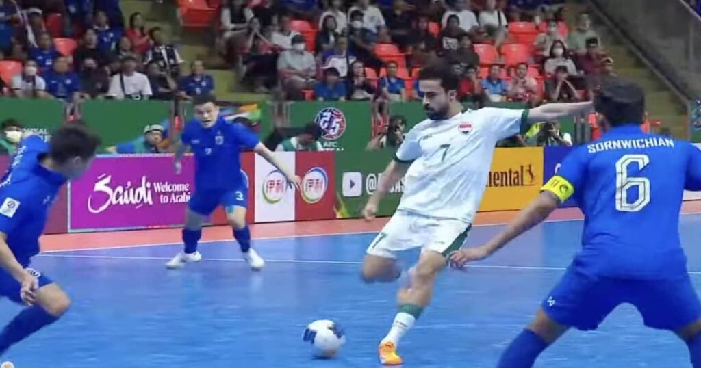 بريمونتادا مثيرة.. تايلاند تقلب الطاولة على العراق لتبلغ نصف نهائي كأس آسيا للصالات