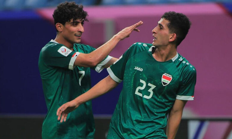 العراق الأولمبي ينعش آماله في كأس آسيا بالفوز طاجيكستان