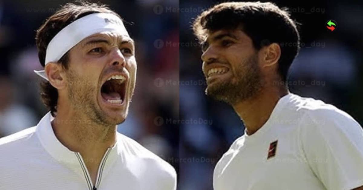 مباشر.. نتيجة مباراة كارلوس ألكاراز وتايلور فريتز في نصف نهائي ويمبلدون 2025