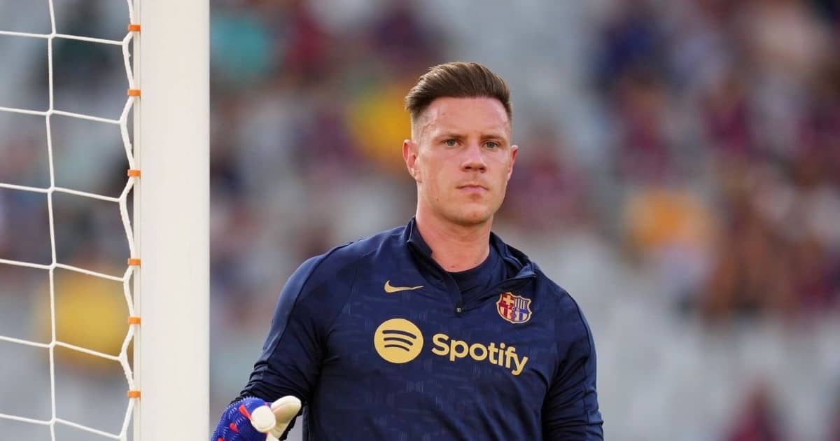 القلق يدفع تير شتيغن للعودة المبكرة إلى برشلونة